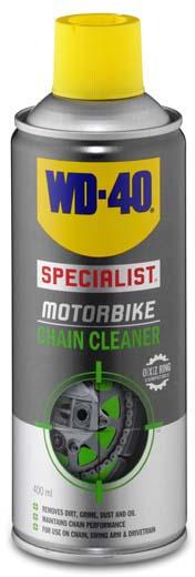 WD-40 Motorbike Chain Cleaner Twin Pack 2 x 400ml